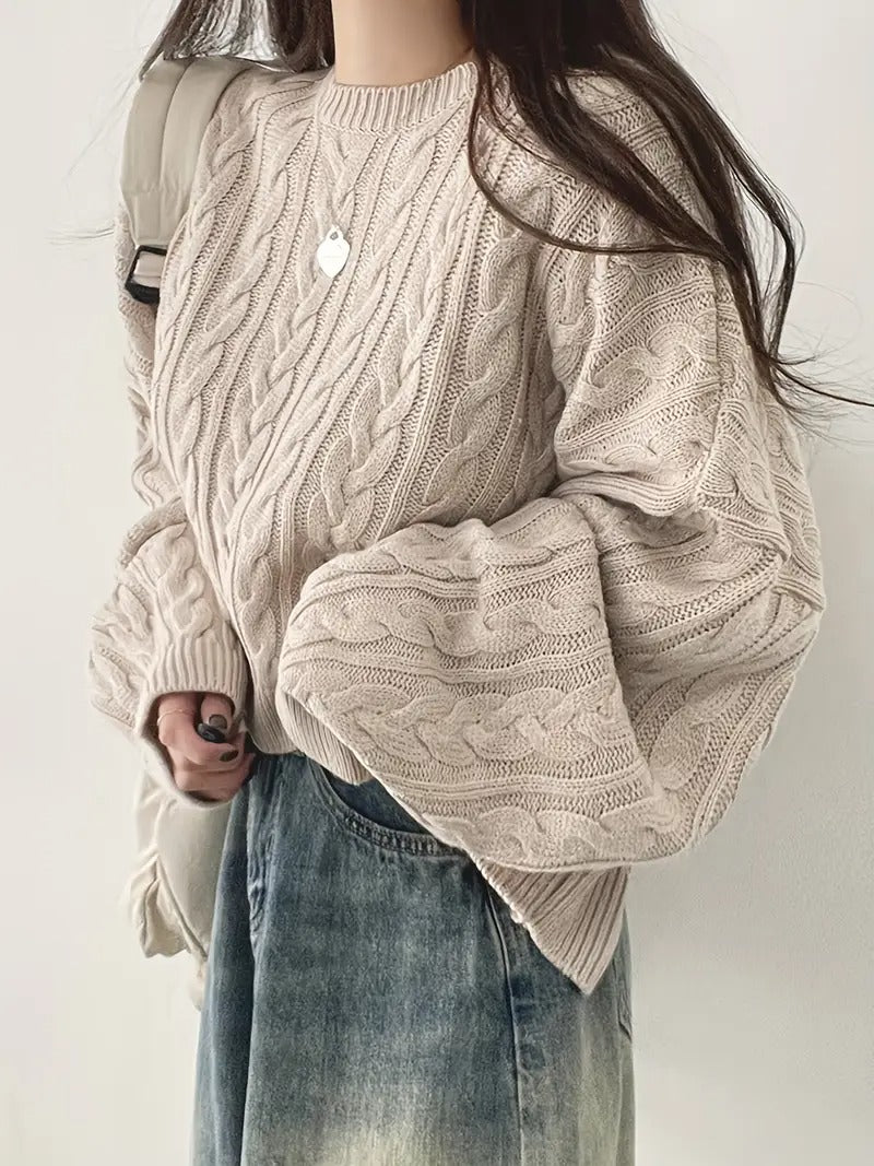 Loose Knit Sweater for Women