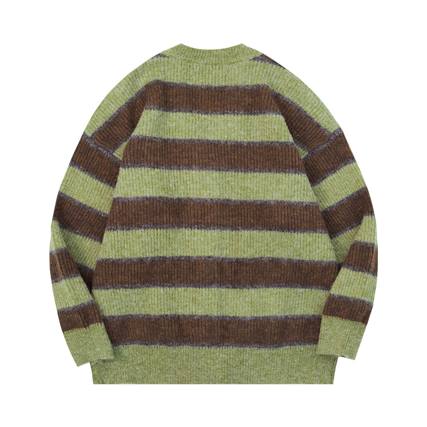 Striped Knit Cardigan for Women