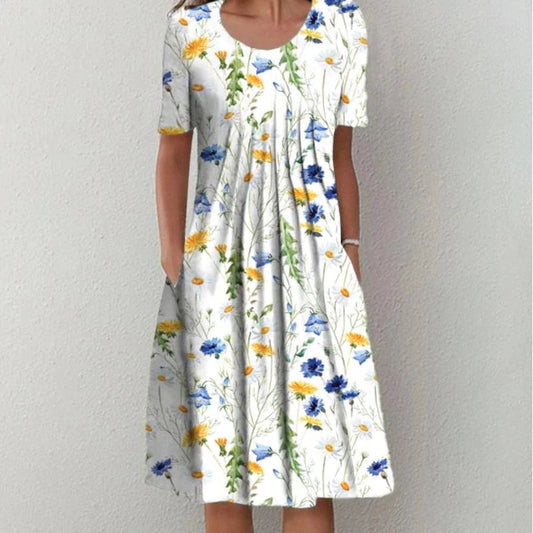 Elegant Tummy Covering Dress for Women