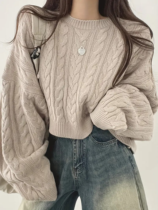 Loose Knit Sweater for Women