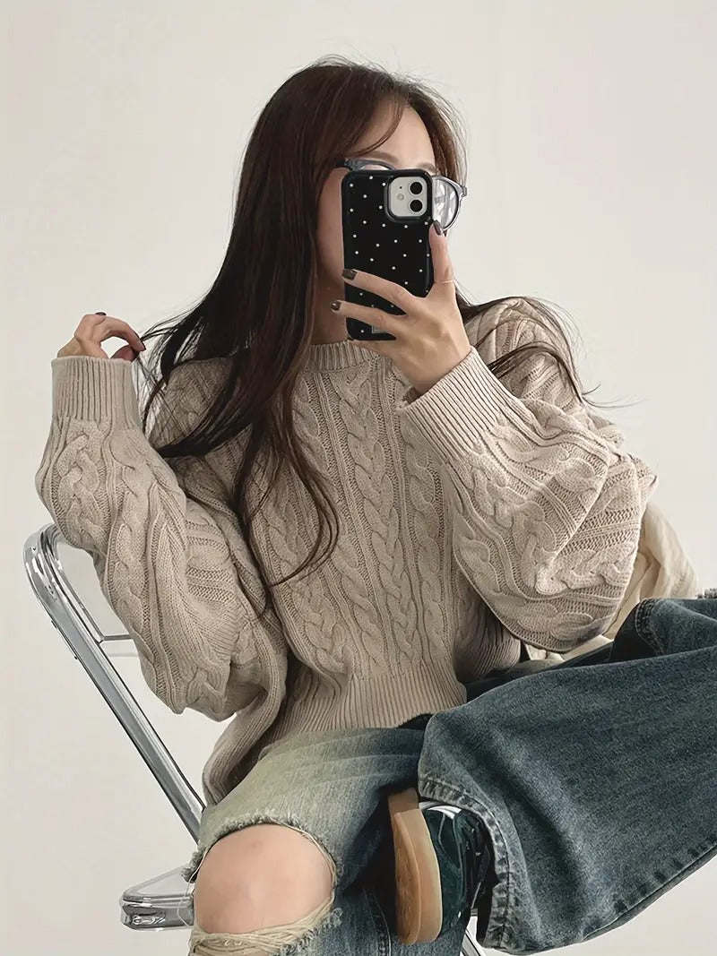 Loose Knit Sweater for Women